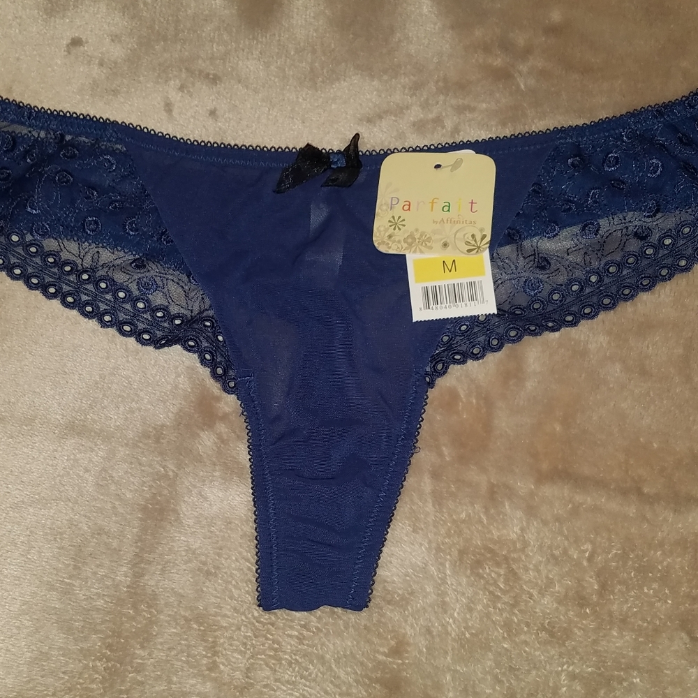 Parfait by Affinitas Panties (Thong) [Navy - 7504]